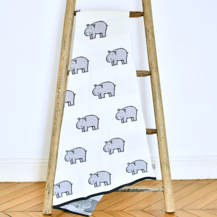 Avis Couverture plaid en coton bio, HIPPO Sevira Kids 6