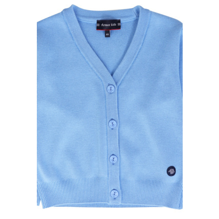 Avis Cardigan boutonné Kids - coton - Bleu Lobelia ARMOR-LUX 3