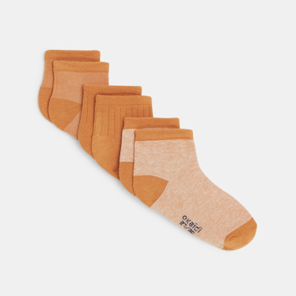 Avis Socquettes fantaisies (lot de 3) beige garçon OKAIDI 1
