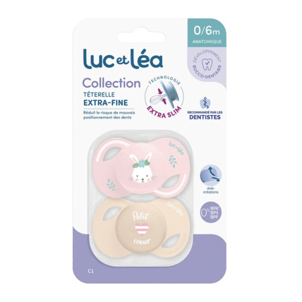 Avis Sucettes anatomiques Extra-fines Luc et Léa 8