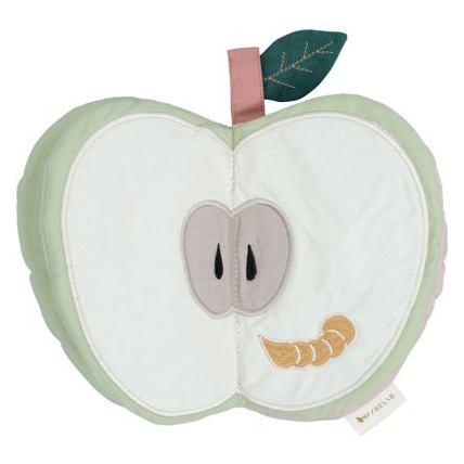 Avis Livre d'éveil pomme en tissu bio FABELAB 1