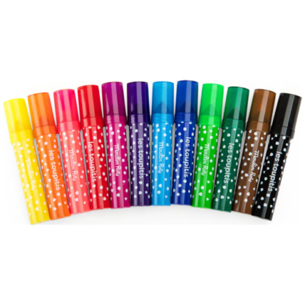 Avis Gros feutres pointes coniques Les Toupitis moulin Roty 1