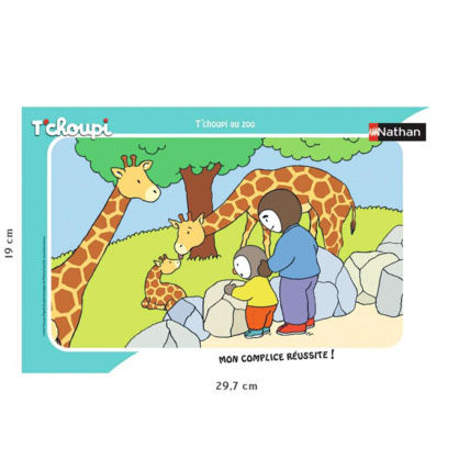 Avis Puzzle T'choupi au zoo - de 3 ans RAVENSBURGER 3