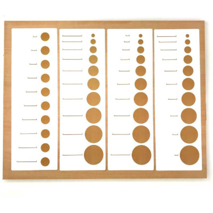 Avis Cartes de contrôle ambiance montessori 1