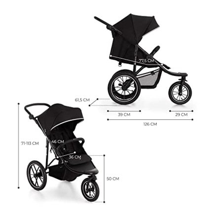Avis Poussette 3 roues HELSI Kinderkraft 7