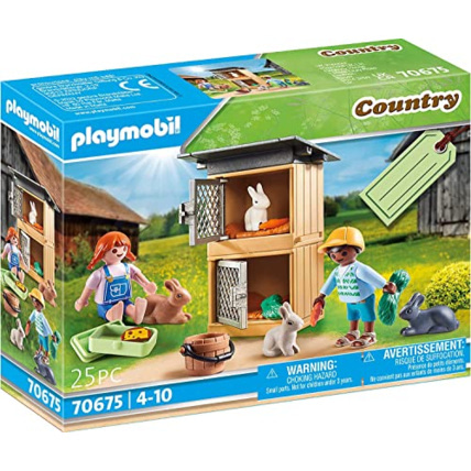 Avis Playmobil City Life - Ensemble cadeau enfants et lapins PLAYMOBIL 1