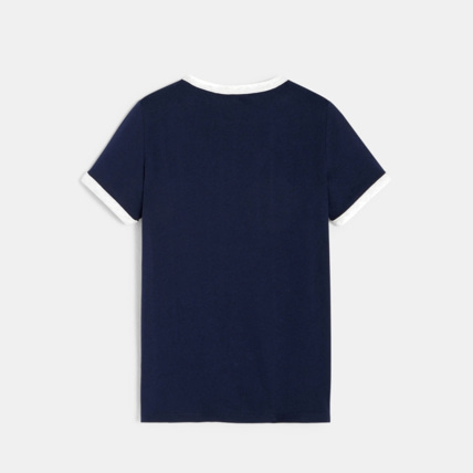Avis T-shirt à message bleu garçon OKAIDI 4