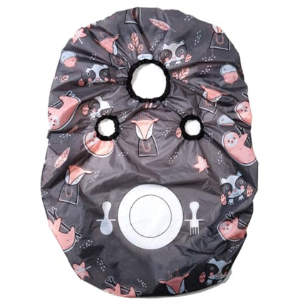 Avis Bavoir intégral couvrant bébé et chaise haute Grabease 4