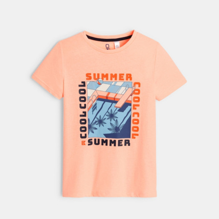 Avis T-shirt à motif orange garçon OKAIDI 2