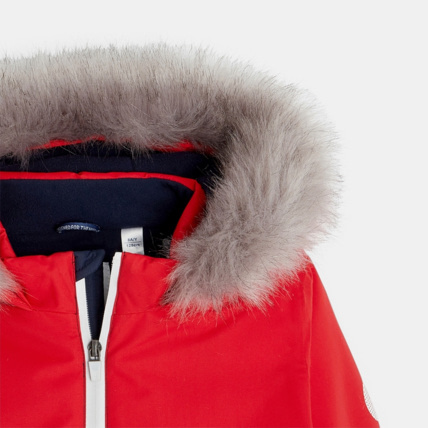 Avis Blouson de ski à capuche bleu garçon OKAIDI 3
