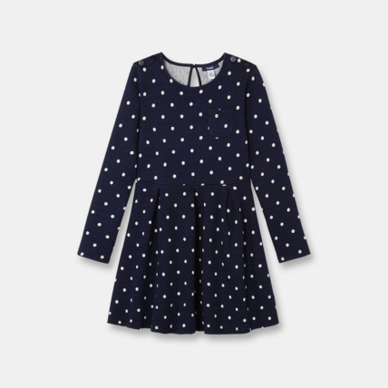 Avis Robe en molleton bleue fille OKAIDI 1