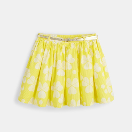 Avis Jupe imprimée jaune fille OKAIDI 1