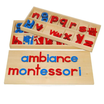 Avis Grand alphabet mobile script en bois ambiance montessori 1