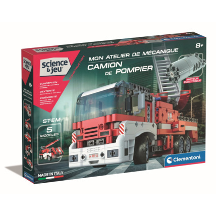 Avis Mon atelier de mécanique - Camion de Pompier Clementoni 1