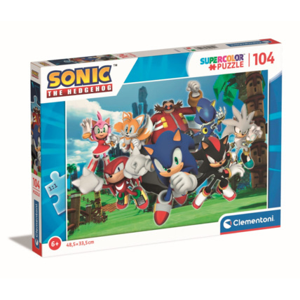 Avis Puzzle Sonic - 104 pièces Clementoni 1