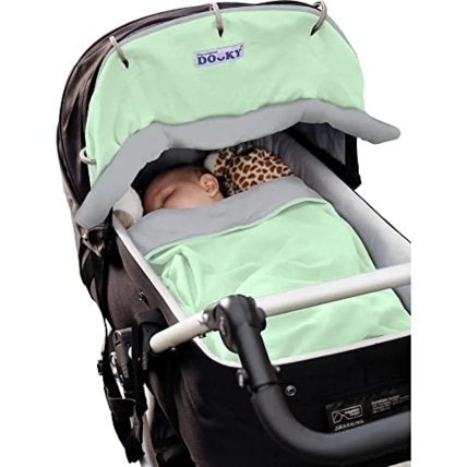 Avis Couverture pour poussette et landau Menta e Grigio DOOKY 7