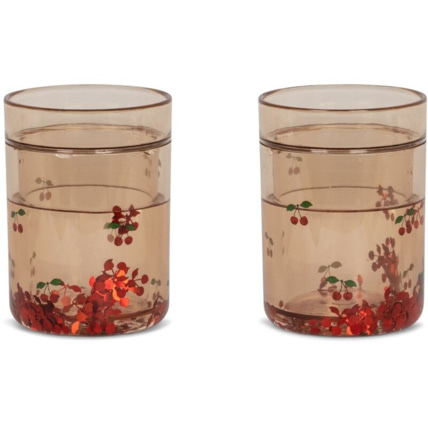 Avis Lot de 2 tasses pailletées Cerises Konges Sløjd 1