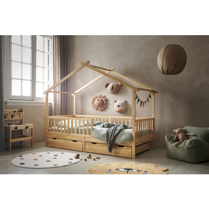 Avis Tapis enfant lavable rond à pois colorés Petite Amélie 5