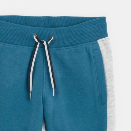 Avis Pantalon de jogging colorblock bleu garçon OKAIDI 3