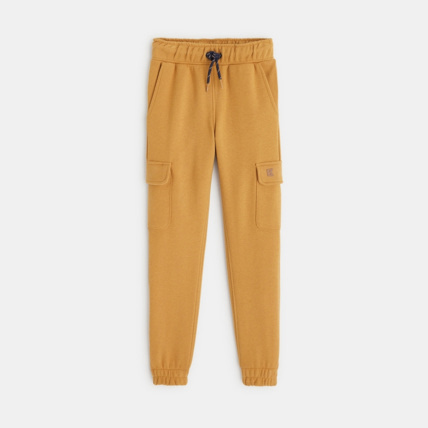 Avis Jogging uni à poches cargo marron garçon OKAIDI 1