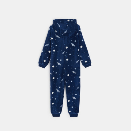 Avis Pyjama-combi à capuche en éponge bleu garçon OKAIDI 3