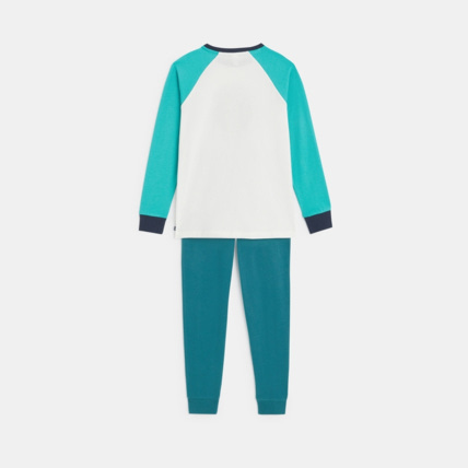 Avis Pyjama 2 pièces en jersey bleu garçon OKAIDI 4