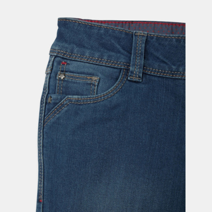 Avis Jean chaud doublé polaire bleu fille OKAIDI 3