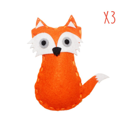 Avis Kit à Coudre En Feutrine Renards - Foxy LOOLIPO 1