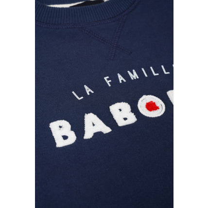 Avis Sweat Kids "la famille BABORD" - coton - Marine Deep ARMOR-LUX 4