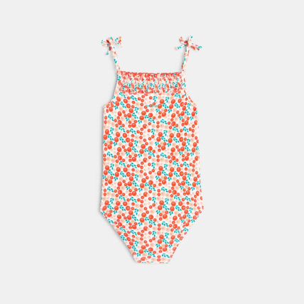 Avis Maillot de bain imprimé 1 pièce orange fille OKAIDI 3