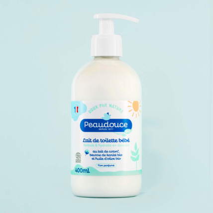 Avis Lait de toilette bébé bio PEAUDOUCE 1