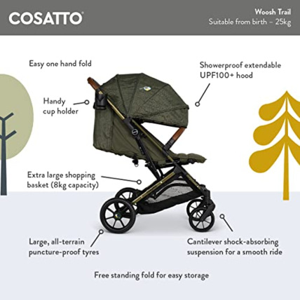 Avis Poussette WOOSH TRAIL COSATTO 6