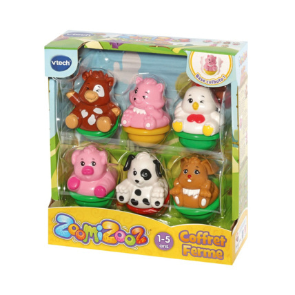 Avis ZoomiZooz - Coffret 6 animaux ferme VTech 1
