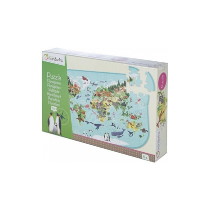 Avis Puzzle Planisphère avenue mandarine 1