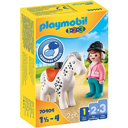 Avis Playmobil 1.2.3 - Cavalière avec cheval PLAYMOBIL 1