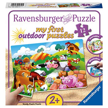 Avis Puzzle - Adorables Animaux de la Ferme - 12 pièces RAVENSBURGER 1