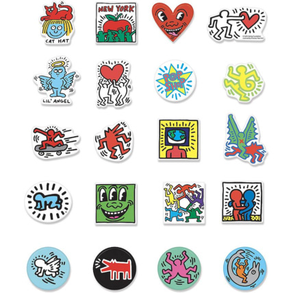 Avis Coffret 20 magnets Keith Haring VILAC 2