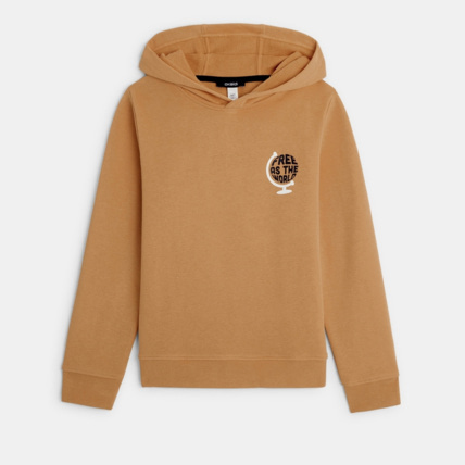 Avis Sweat-shirt à capuche marron garçon OKAIDI 2