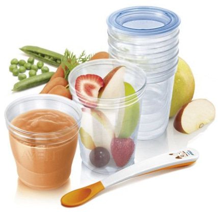 Avis Kit pots de conservation aliments Philips Avent 1