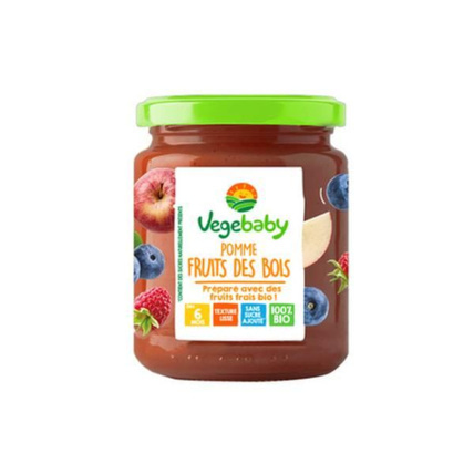 Avis Pot Pomme Fruits des Bois VEGEBABY 1