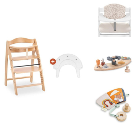 Avis Chaise Arketa N Play beech avec plateau de jeu Hauck 1