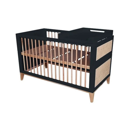 Avis Lit bébé évolutif nami cannage rotin THEO 4