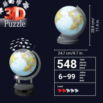 Avis Puzzle Globe illuminé - de 10 ans RAVENSBURGER 5