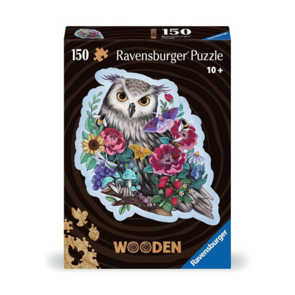 Avis Puzzle en bois - Hibou floral - de 10 ans RAVENSBURGER 1