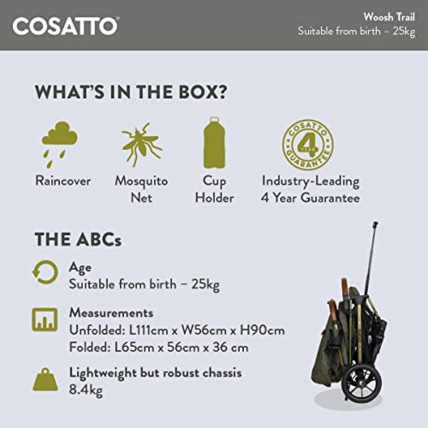 Avis Poussette WOOSH TRAIL COSATTO 7