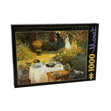 Avis Puzzle Claude Monet Le déjeuner D-TOYS 1