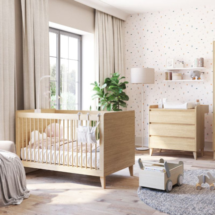 Avis Chambre Duo Lit évolutif + Commode à langer 3 tiroirs Muve VOX 1