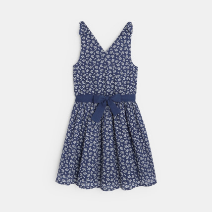 Avis Robe imprimée bleue fille OKAIDI 2