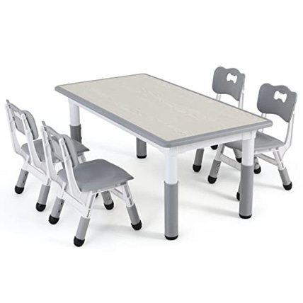 Avis Ensemble table et 4 chaises pour enfant MAMIZO 1