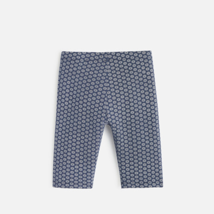 Avis Legging court imprimé bleu fille OKAIDI 2